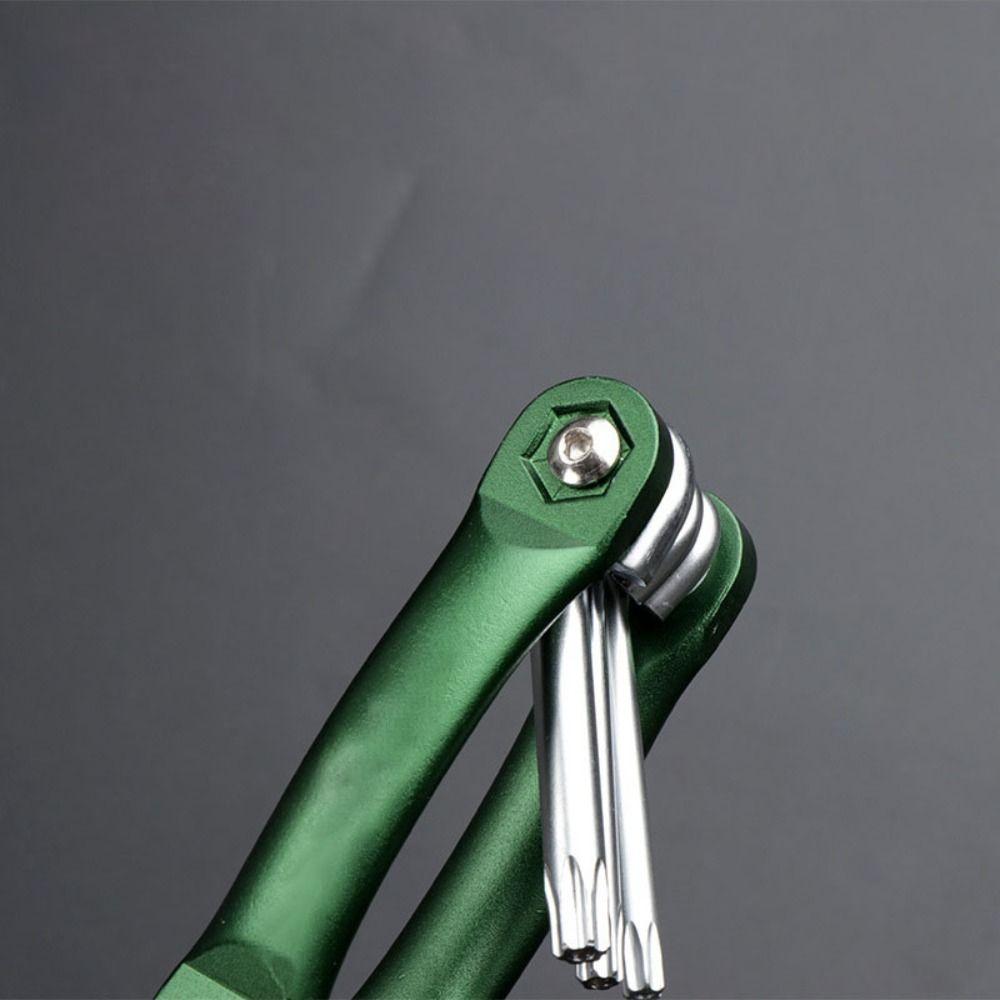 Metric Allen Key Folding Tool Collapsible Design Portable Tool Multifunctional Tool E-Scooter