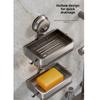 Waterproof Bathroom Soap Holder Suction Cup Soap Storage Rack Wall Mounted Soap Box  Bathroom