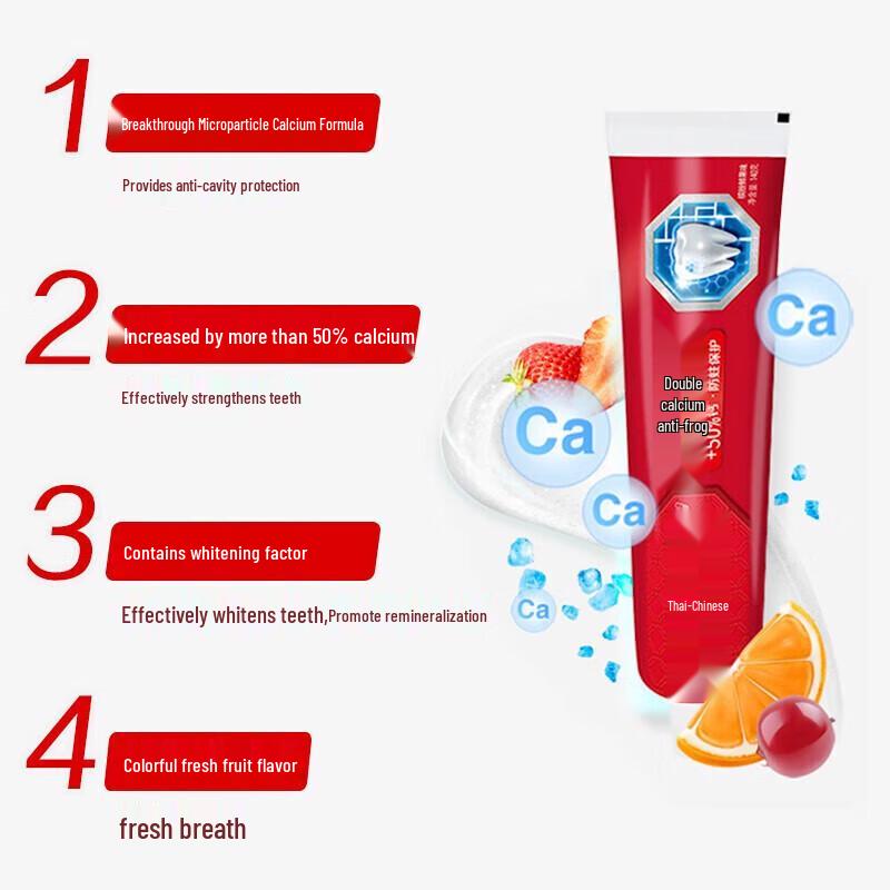 Zhonghua Dual Calcium Anti-Cavity Toothpaste