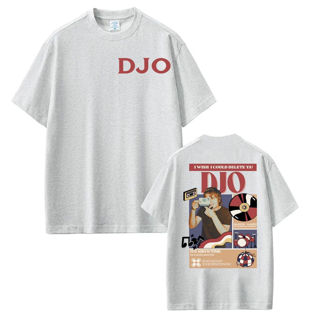 Djo Back on You Tour 2026 Music Concert Print TShirt Joe Keery New Fans Gift Tshirt Unisex Women Retro Cotton ONeck Cozy T Shirts