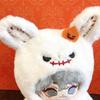 Halloween Rabbit Kigurumi (10cm) Plush Clothes, Kigurumi Accessories, Otaku Activities, Doll Mascot, Kpopdoll Costume [Used]