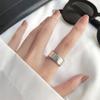 copper Wide Rings for Women Girl Trendy Elegant Vintage Party Jewellery Birthday Gift High Quality Durable Material