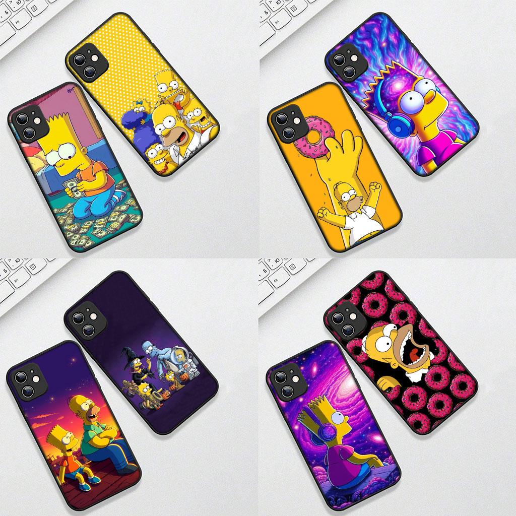 Phone Cover for Motorola Moto Edge 70 60 Fusion NEO Pro G Stylus G56 G96 G52 G04 G05 20 Casing Case S-Simpsons Comics Bart