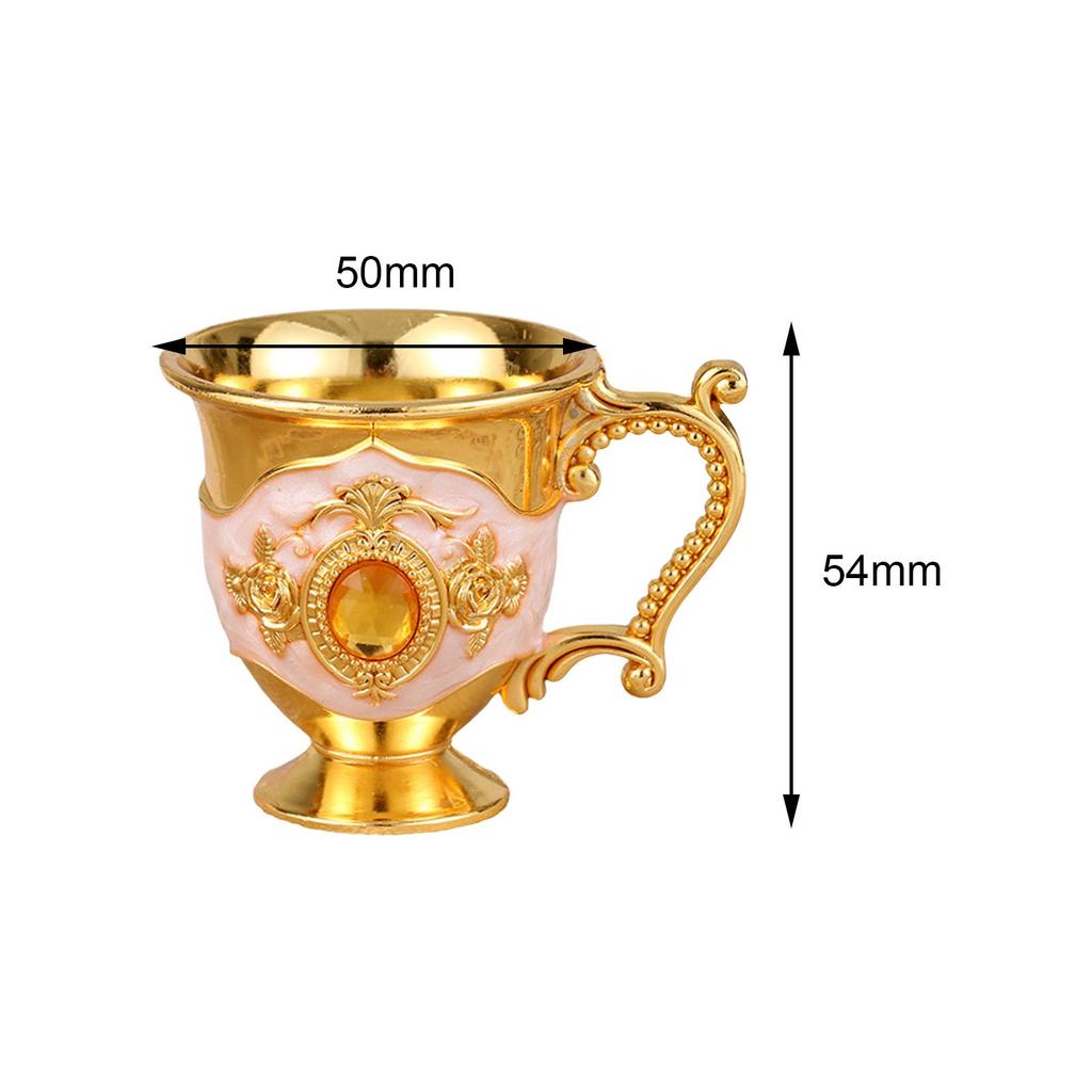 Glasses Classical Retro Drinkware Goblet for Wedding Home Use