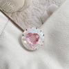 Magnetic Rhinestone Phone Holder with Retractable Airbag for Women