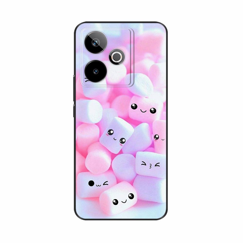 For Realme GT 7 Case Silicone Soft TPU Phone Back Cover For Realme GT 7T Case Cute Cartoon Cases For Oppo Realme GT7 Fundas Bags