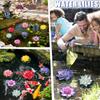 Sagit 7pcFloating Flower Artificial Water L Ily Floating L Otus L Otus Water L Ily