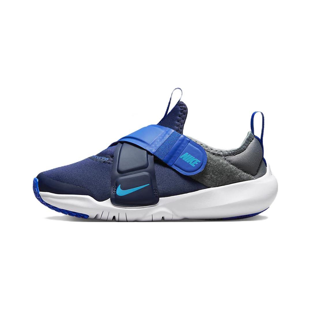 

Nike Flex Advance Abrasion Resistant Breathable Low top Kids Running Shoes Gray Blue Children Aged 3 7 Years Old CZ0186-403 35