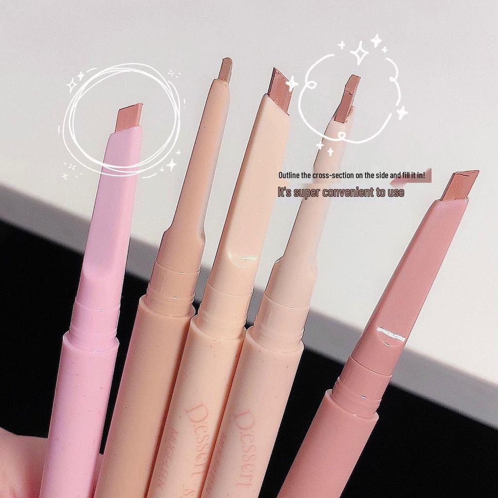 Muge Leen Waterproof Automatic Lip Liner - Long-Lasting, Smudge-Proof Lip Defining Pencil