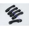 For Jeep Wrangler JL 2018    Car Accessories Carbon Fiber Style Door Handle Cover Trim Molding