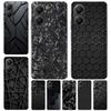 Forged Carbon Pattern For Xiaomi Poco X7 X6 X5 X4 Nfc F7 Ultra F6 F5 Pro Phone Case F4 Gt F3 M6 M5 M4 M3 5G Fundas Cover Coque
