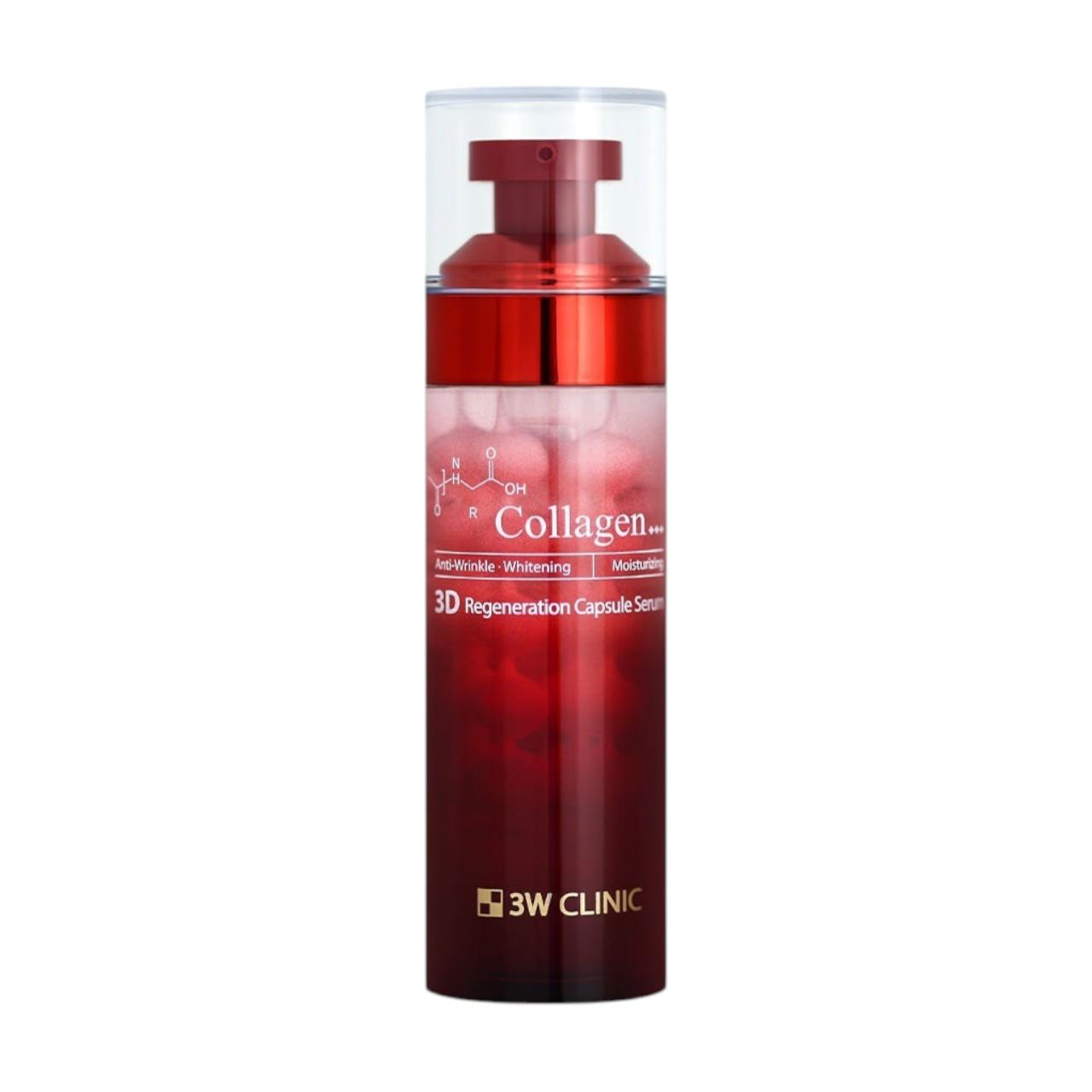 

3W Clinic Collagen 3D Regeneration Capsule Serum - Anti-Aging & Firming Facial Essence for Elastic Skin - 56g / 1.97 oz.