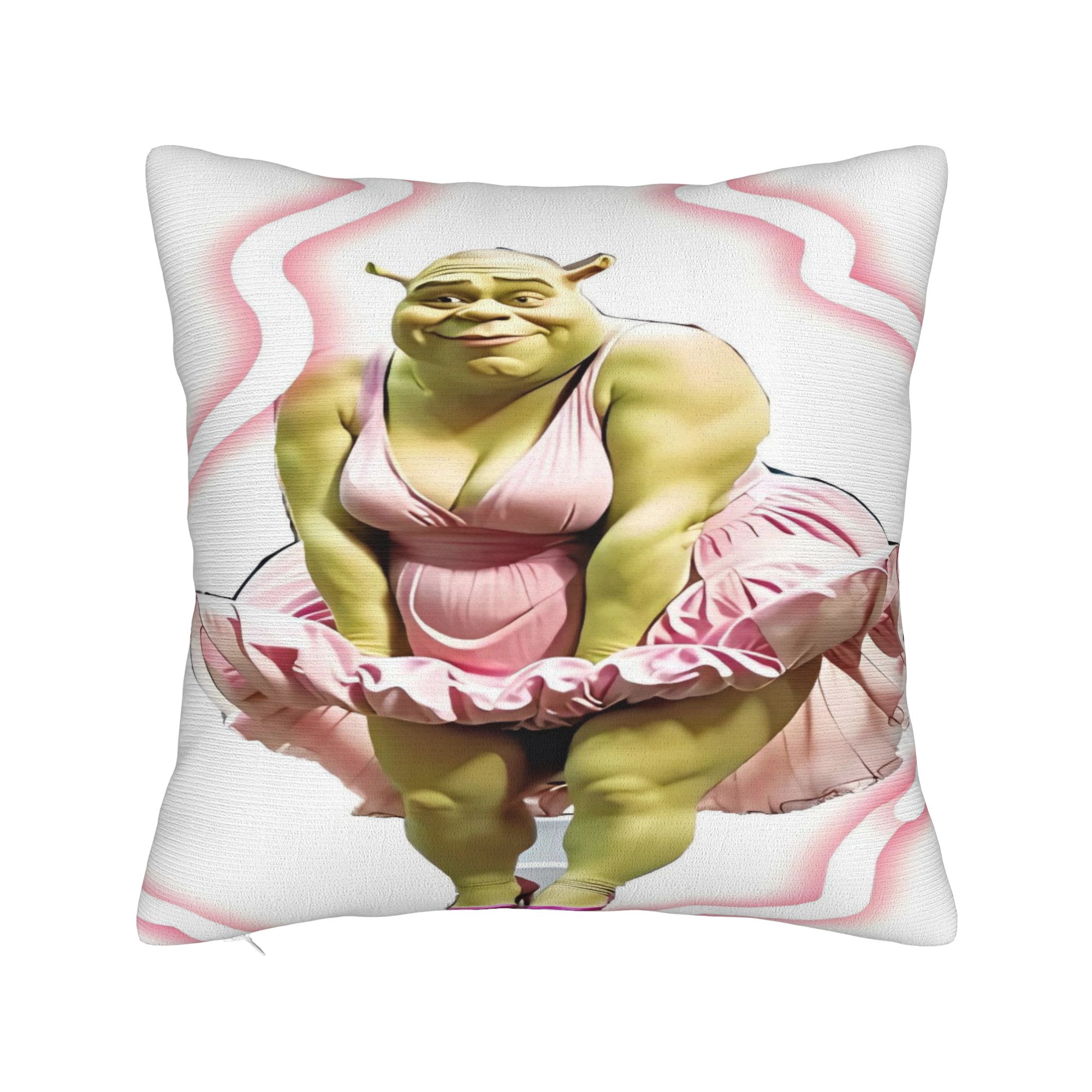 

Наволочки з жартами Шрека Модна наволочка для офісу, автомобіля, дому Декор Наволочка з принтом 18x18Inch