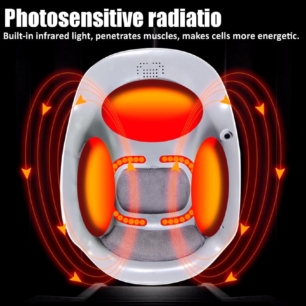 Knee Massager Laser Heated Air Massage Knee Physiotherapy Instrument Knee Massage Rehabilitation Pain Relief Knee Massage & Relaxation