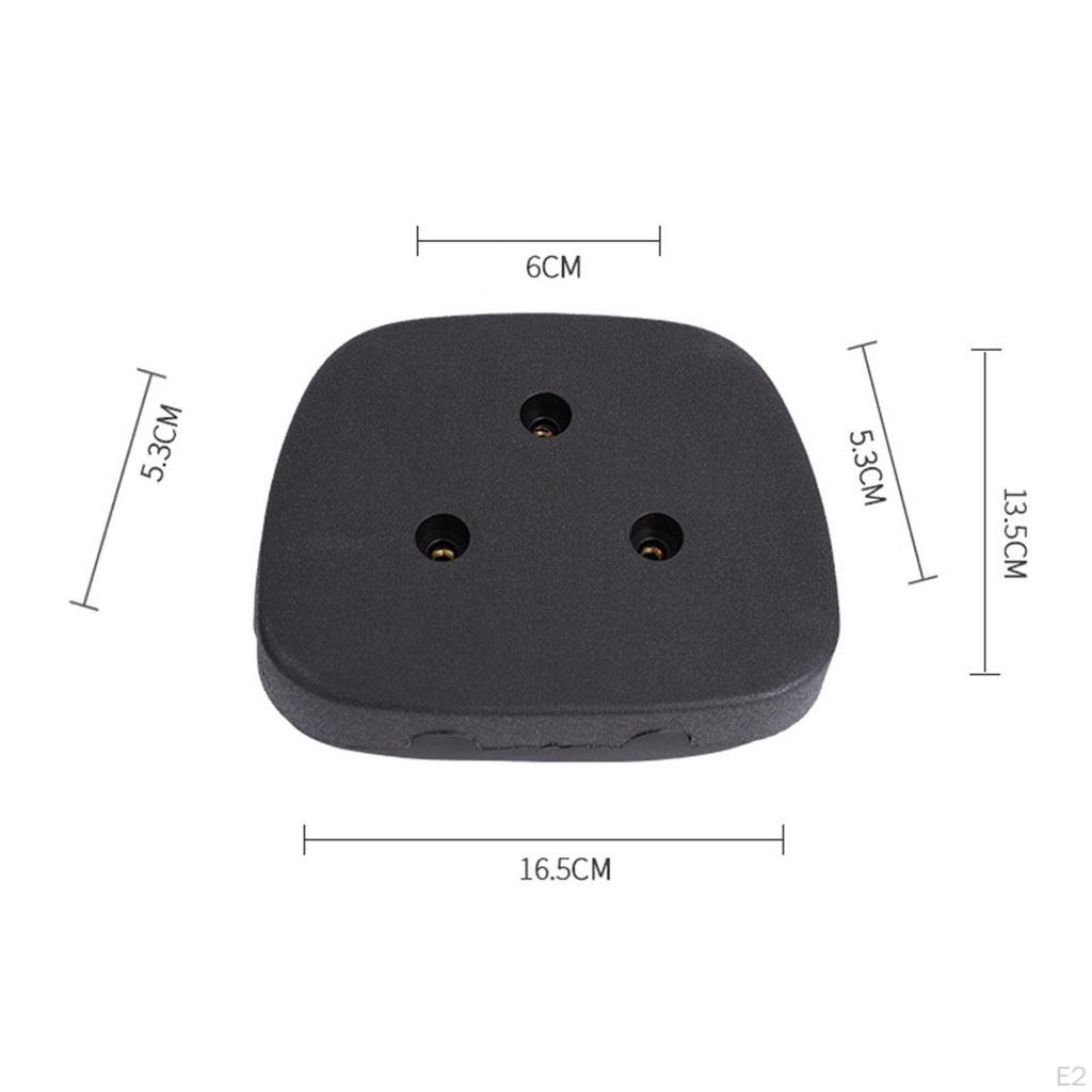 Motorcycle Sissy Bar Backrest Pad Comfortable Bicycle Back Support Foam Rear Rest