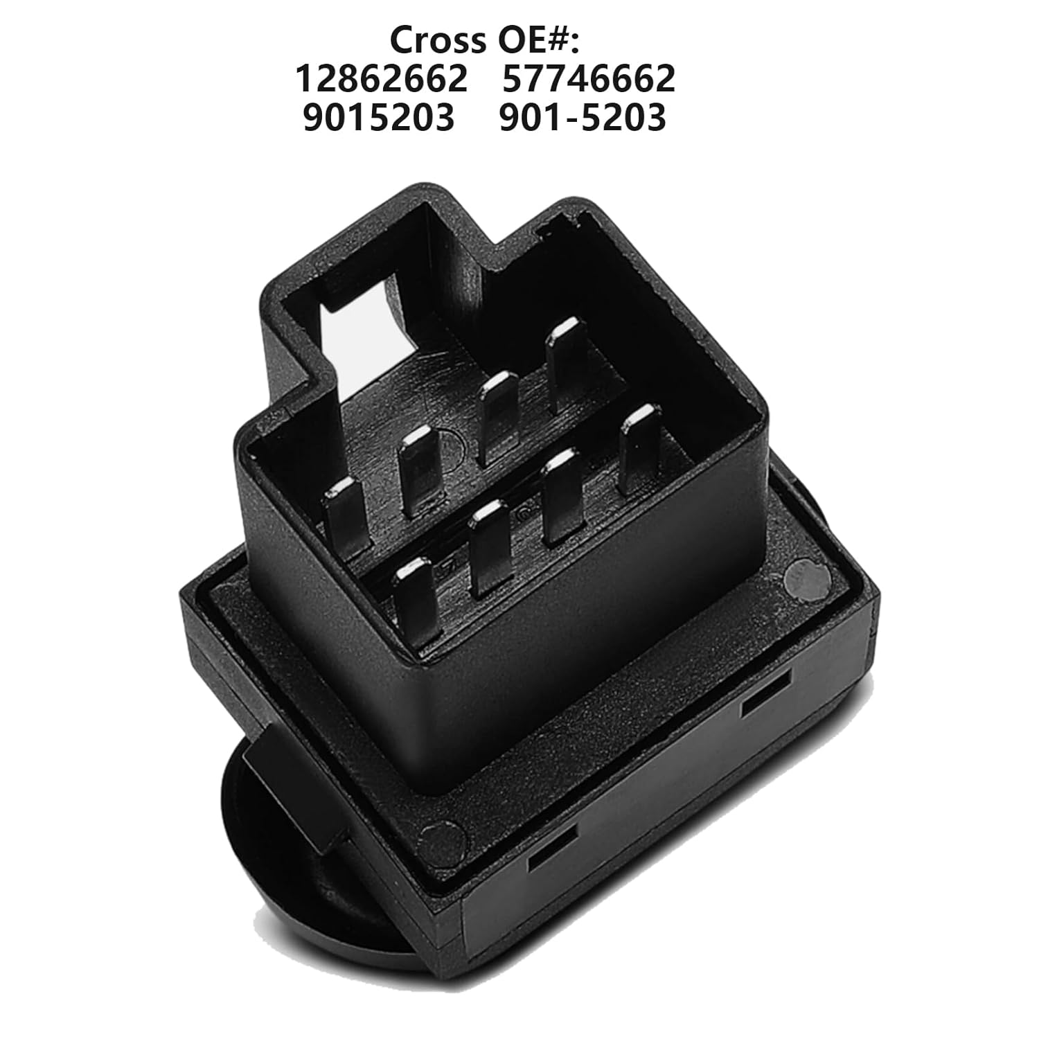 12862662 Front Driver Left Side Power Window Switch 901-5203 57746662 fits Freightliner Cascadia 2007-2018