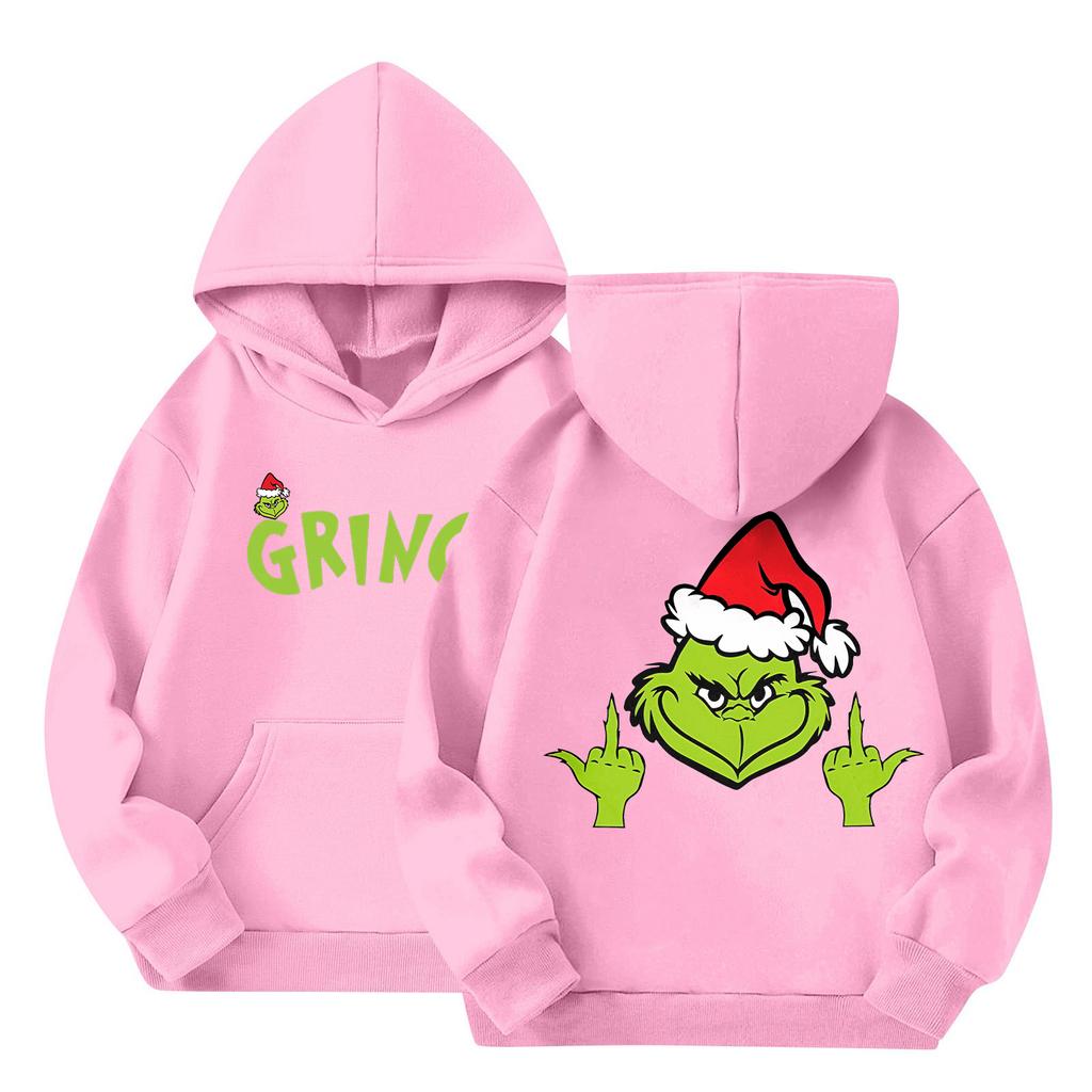Cute Hoodies For Teen Children Trendy Preppy Hooded Sweatshirts Oversized Long Sleeve Shirts Clothes For Children