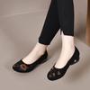 Round-toe Shoes, Low-heeled Shoes, Shallow-toe Shoes, Women's Shoes
