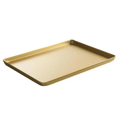 Aluminium Bäckerei Konditorei Auslageblech 400x300x20mm gold Hendi 808566