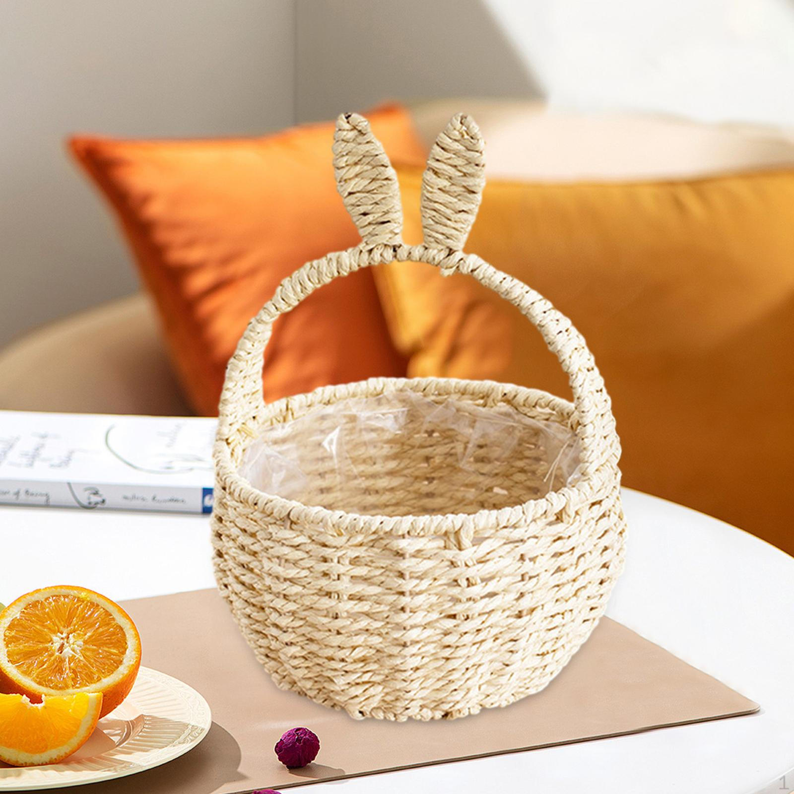 

Пасхальные яйца, конфеты, подарочная корзина для хранения 18x28 см, милое украшение, многофункциональное для яиц Paper Rope