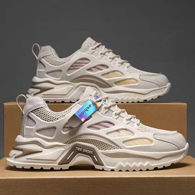 Li Shen Wei Ying Men's Breathable Mesh Sports Shoes