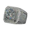 Hot Sale Fashion Domineering Micro-inlaid Zircon Men's Ring Holiday Gifts
