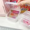 Plastic Card Film Storage Box Small Photocard Collection Case  for Stationery