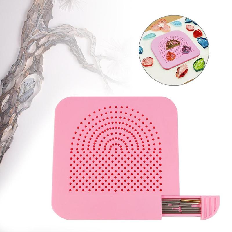Quilter Grid Guide Paper Craft Tool 20 Roots Needle Plate Handmade Gift Crafting Paper Quilling
