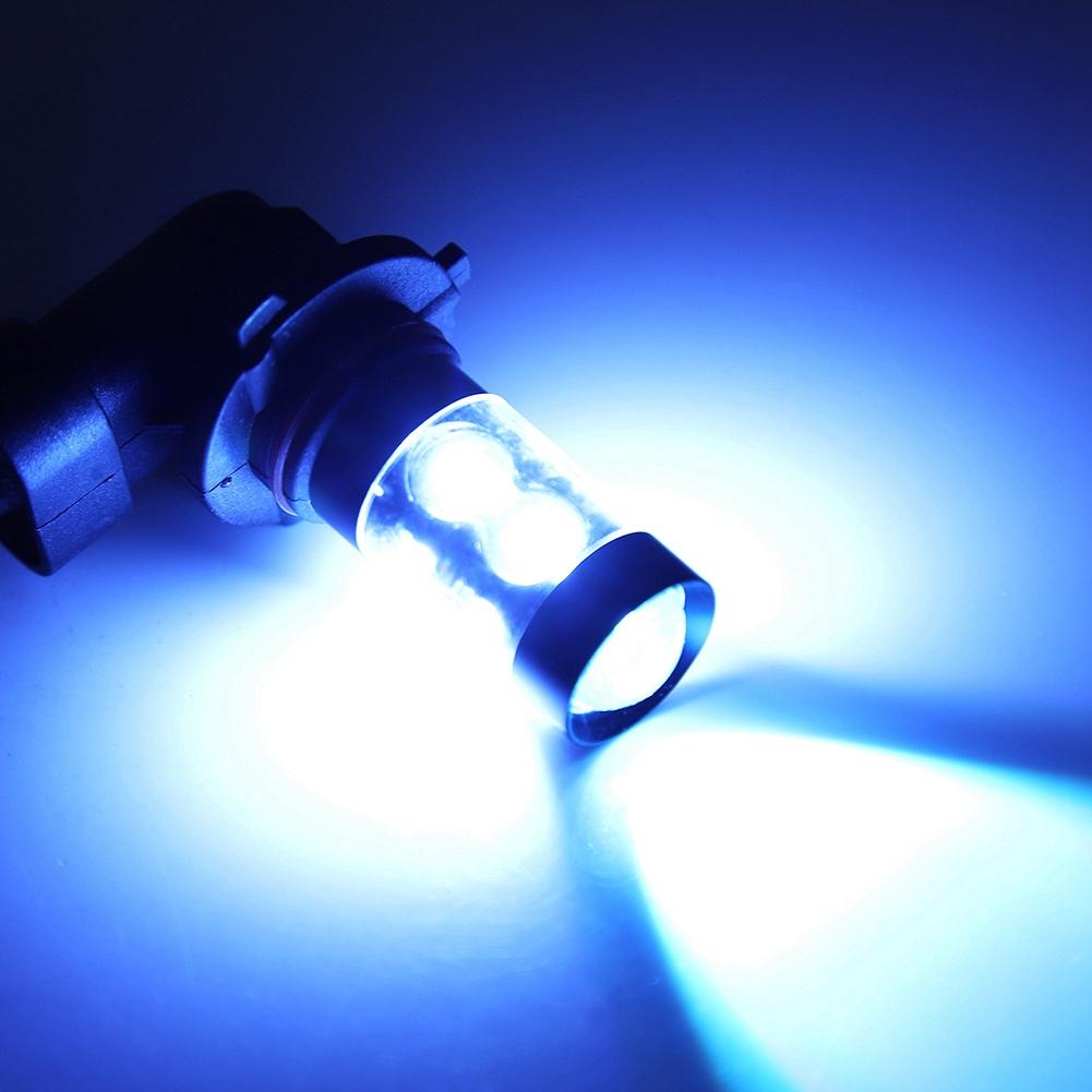 2pcs 9005 HB4 8000K Ice Blue 50W LED Headlight Bulbs Kit Fog Light Car Driving Lamp