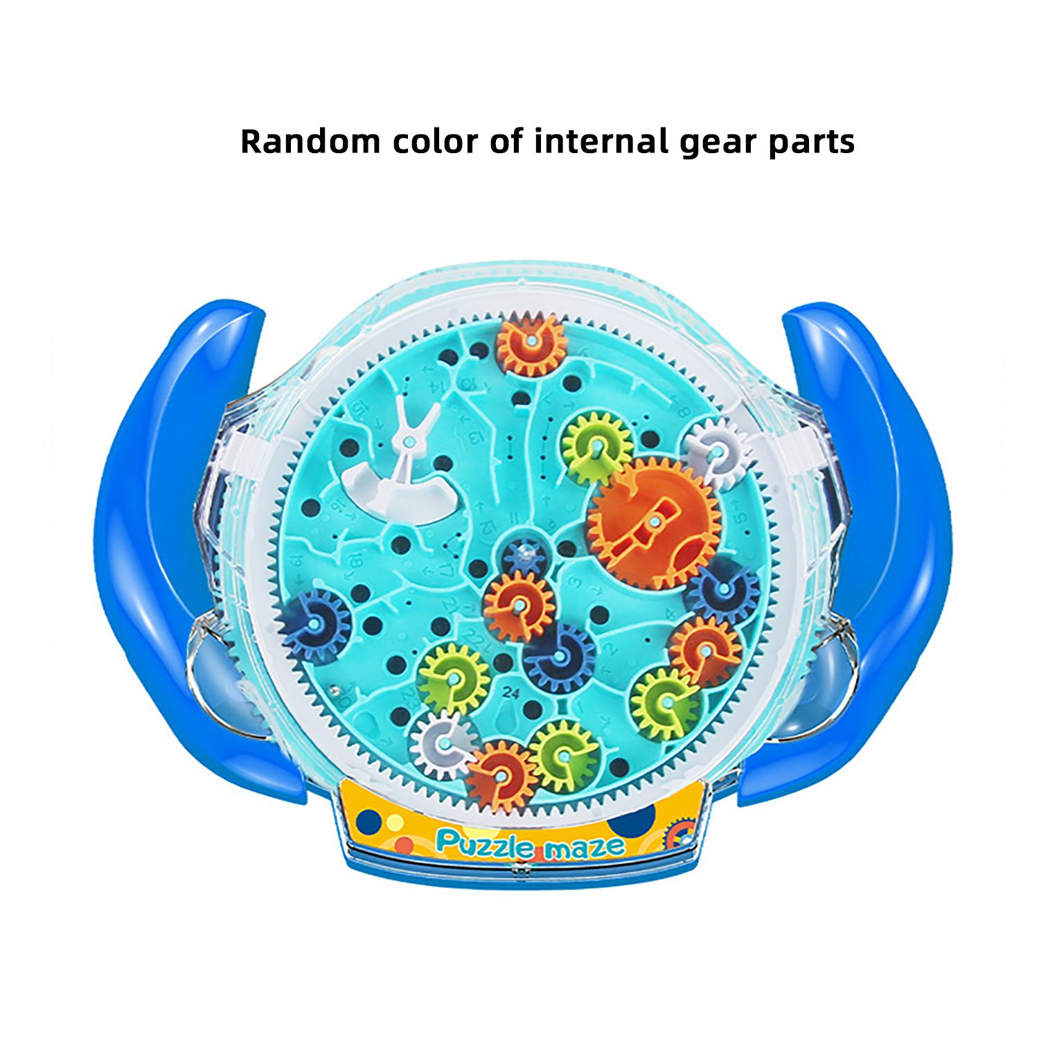 Настольная игра «3D шестеренчатый лабиринт», интерактивная игрушка-балансир для боя, разбивание бусин, образовательная игра для вечеринки для детей и молодежи