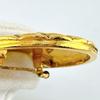 CHANEL COCO Mark Stylish Outing Matrasse Brooch  gold Women Used