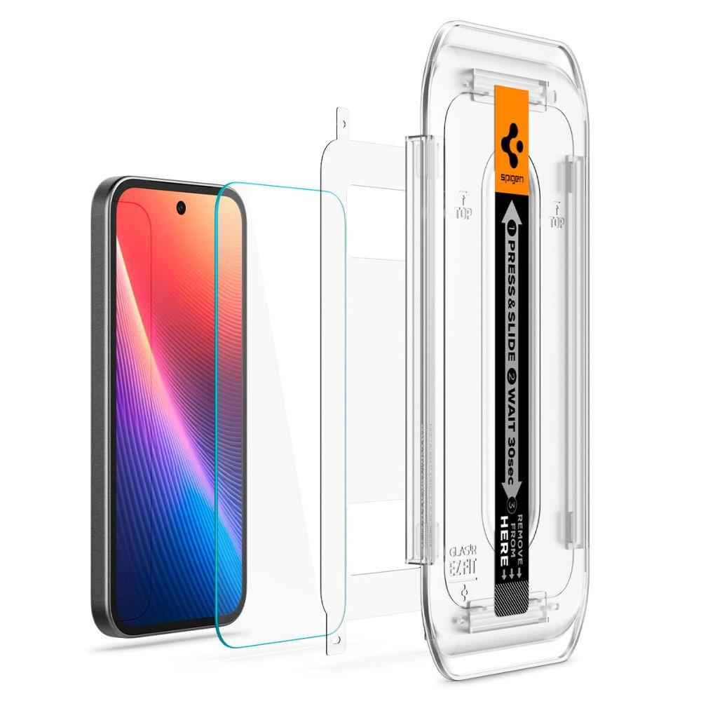 Szkło Hartowane Spigen Glas.tr Ez Fit 2-Pack Google Pixel 9A Clear