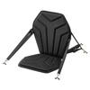 Kayak Seat, 1 Pack 31 Mm Thick, Universal Paddle Board Seat with Back Support, Hexagonal Sit-on-Top Soft Padded Cushion with Storage Bag & Adjustable