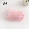 Spring/Summer Trendy Transparent Mesh Women's Sequin Star Mid-Calf Ruffle Socks