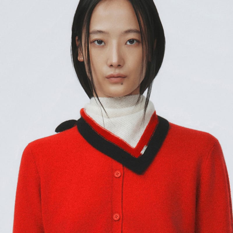 ERHKES 100% Cashmere Triangle Muffler