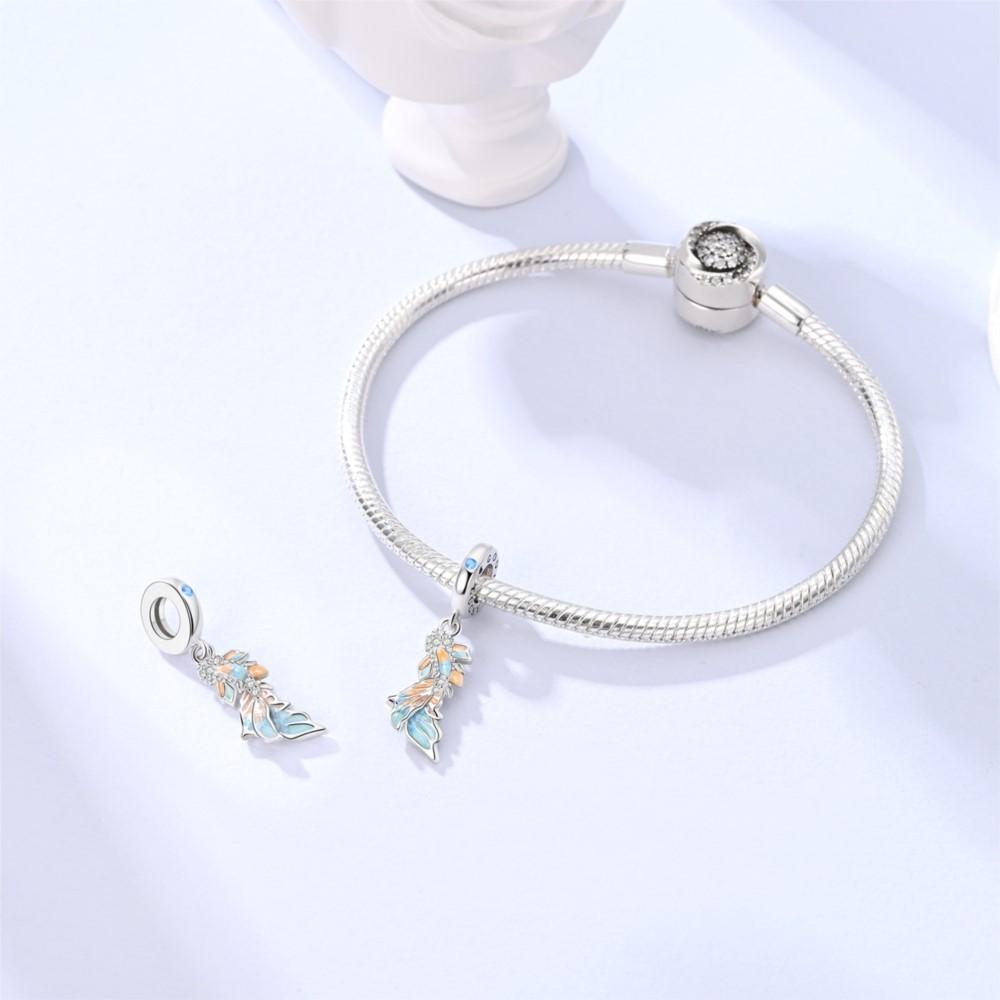 925 Silver Lucky Koi Pendants Charms Beads for Bracelets DIY Jewelry Making Party Decor Fine Gifts Accessories