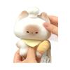 Cute toast kitten plush toy doll steamed bread cat doll chef cat throw pillow birthday gift for girls