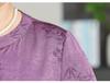 Grandma's Summer Two-Piece Short-Sleeved Cardigan Suit for Elderly Women