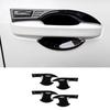 Exterior Side Door Bowl Frame Cover 4* For Honda HR-V HRV 2023-2024 Bright Black