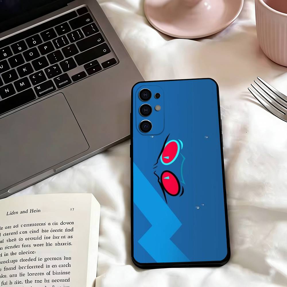 V-Vox H-Hazbin H-Hotel Phone Case Black Silicone Soft For Samsung S25,S24,S21,S22,S23,S30,Ultra,S20,Plus,Fe,Lite
