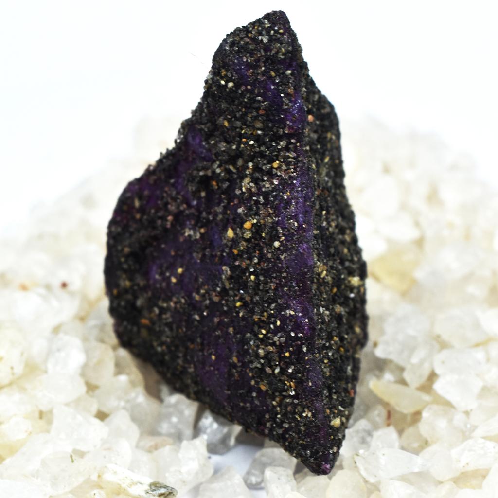 Natural Purple Sapphire Earth Mined 45 Ct Uncut Rough CERTIFIED Gemstone