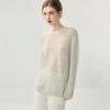 Lekasha Women's Cashmere Goat Wool Loose Knit Sweater 