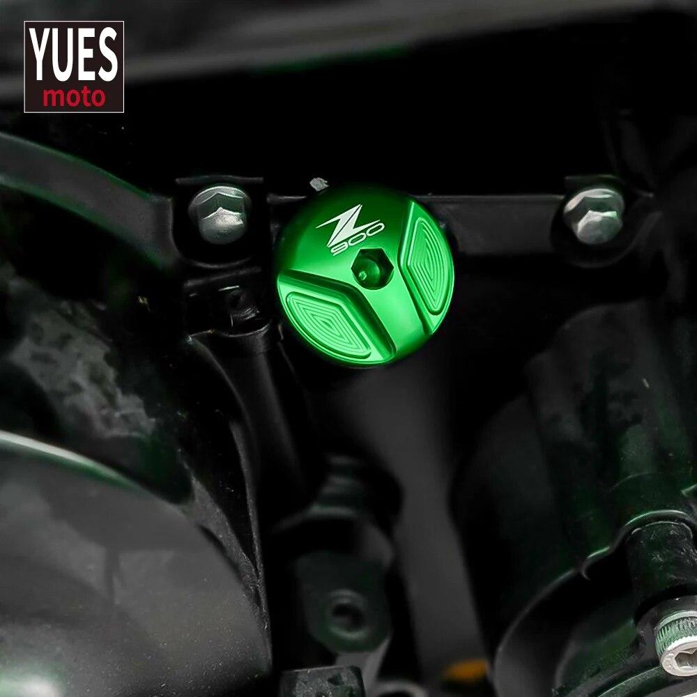 Moto Accessories Parts Engine Oil Drain Plug Sump Nut Cup Plug Cover For Kawasaki Z900 2017 2018