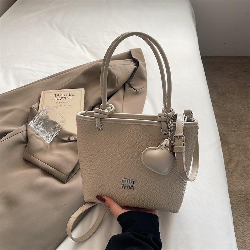 

Высокий стиль, универсальная ручная сумка, женская весенне-летняя новинка, ретро сумка через плечо, нишевая сумка-ведро хаки