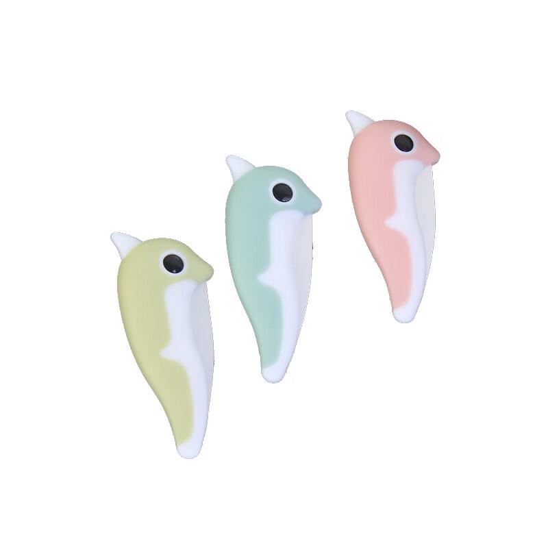 Abay Мультяшный Дельфин Складной Керамический Фруктовый Нож