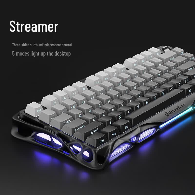 Gravity Planet K1 Pro 75% Tri-Mode Gasket Mechanical Keyboard