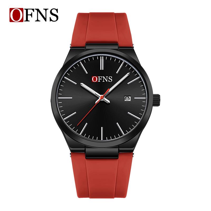 Oufanni TEMU Unisex Waterproof Quartz Watch with Date Display