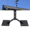 Balancing Roof Mount Door,   Steel Bracket Dual Purpose Flag Holder for Shaped Roof Garden and Flat Roofs