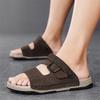 Fashion Luxury Handmade Men's Outdoor Sandals Anti-Slip Thick Sole Casual Shoes Comfortable Walking Beach Sandal for Male Mocassins 2025