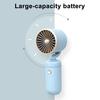 Handheld Fan with Adjustable Tilt Portable Mini Cooling Fan Long Battery Life Fast Charging Low Noise Desktop Fan for Students Travel